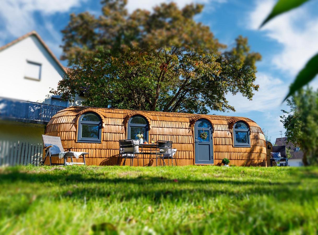 Auszeitgarten - Urlaub Im Tinyhaus Im Herzen Von Oberschwaben Aulendorf Kültér fotó