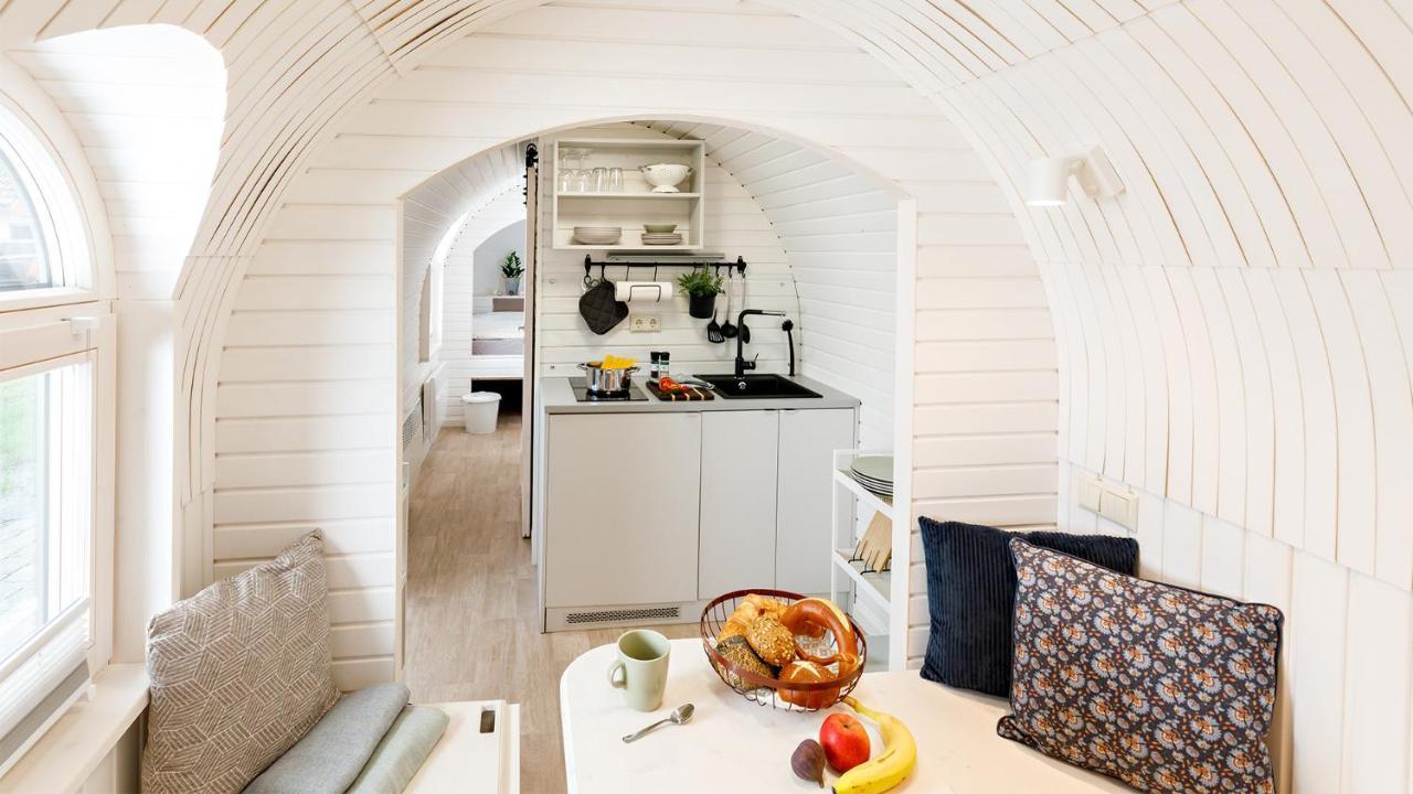 Auszeitgarten - Urlaub Im Tinyhaus Im Herzen Von Oberschwaben Aulendorf Kültér fotó
